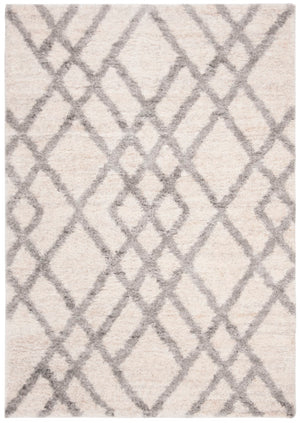 Safavieh Berber Shag 214 Power Loomed Polypropylene Shag & Flokati Rug BER214A-8SQ