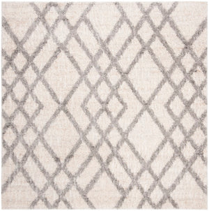 Safavieh Berber Shag 214 Power Loomed Polypropylene Shag & Flokati Rug BER214A-8SQ
