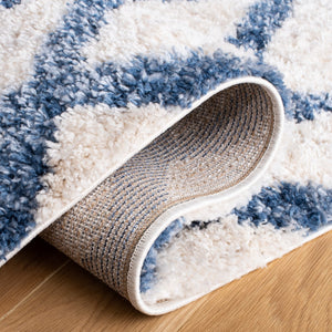 Safavieh Berber Shag 214 Power Loomed Polypropylene Shag & Flokati Rug BER214B-9