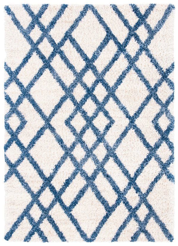 Safavieh Berber Shag 214 Power Loomed Polypropylene Shag & Flokati Rug BER214B-9