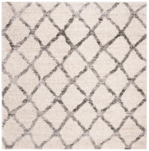 Safavieh Berber Shag 215 Power Loomed Polypropylene Shag & Flokati Rug BER215A-5SQ
