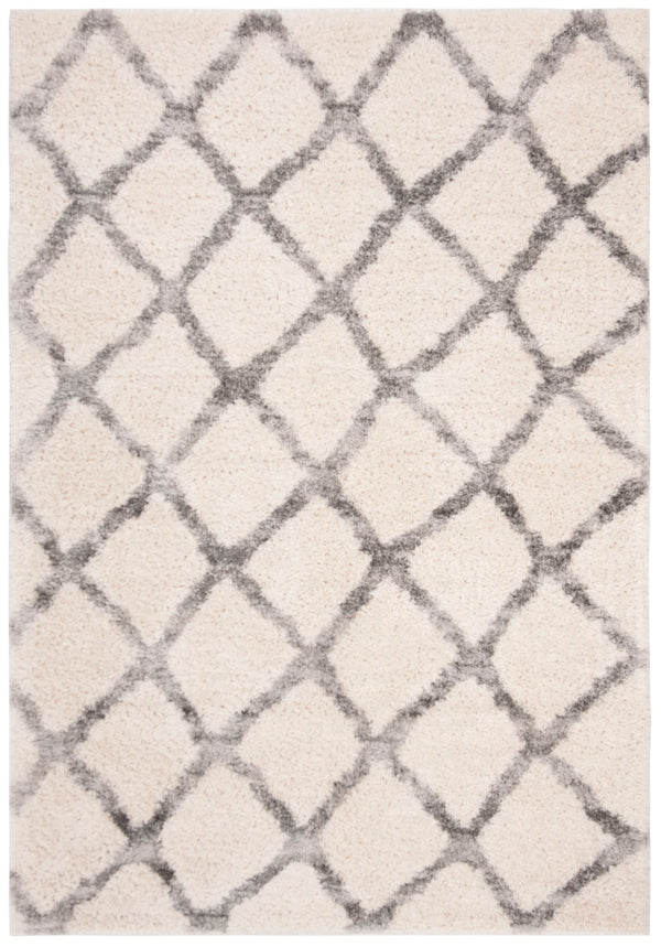 Safavieh Berber Shag 215 Power Loomed Polypropylene Shag & Flokati Rug BER215B-5SQ