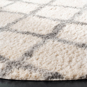 Safavieh Berber Shag 215 Power Loomed Polypropylene Shag & Flokati Rug BER215B-5SQ
