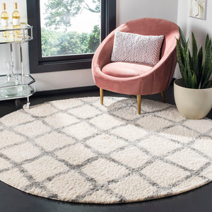 Safavieh Berber Shag 215 Power Loomed Polypropylene Shag & Flokati Rug BER215B-5SQ