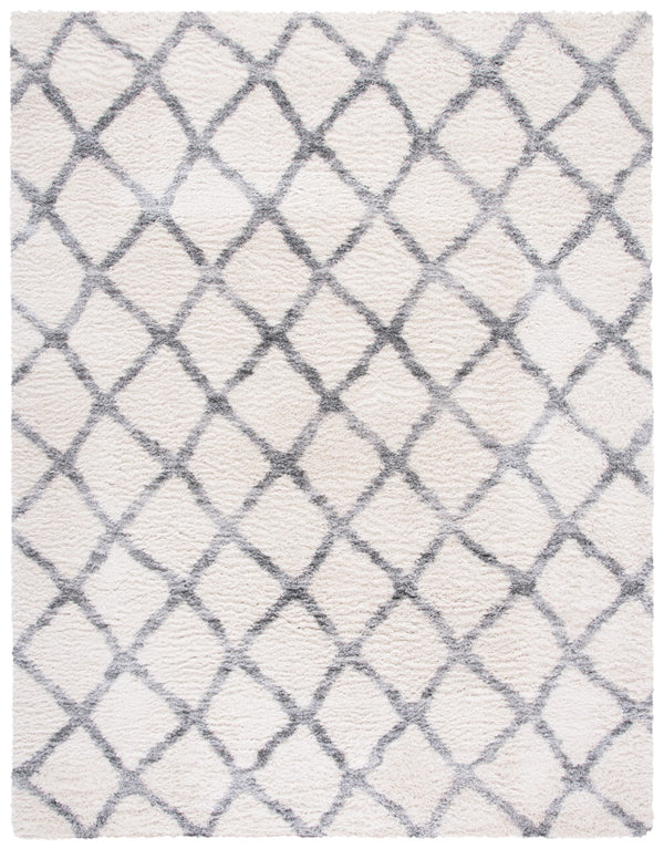 Safavieh Berber Shag 215 Power Loomed Polypropylene Shag & Flokati Rug BER215B-5SQ