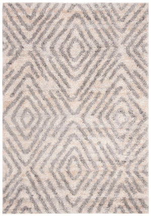 Safavieh Berber Shag 218 Power Loomed Polypropylene Shag & Flokati Rug BER218A-8SQ