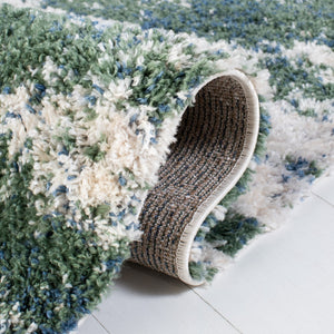 Safavieh Berber Shag 219 Power Loomed Polypropylene Shag & Flokati Rug BER219Y-9