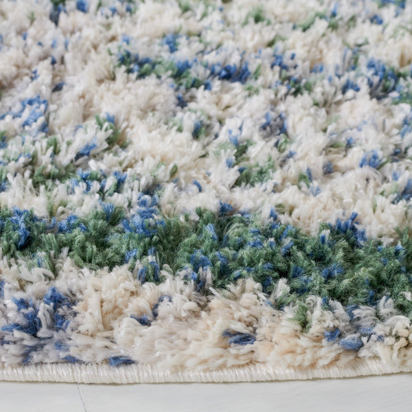 Safavieh Berber Shag 219 Power Loomed Polypropylene Shag & Flokati Rug BER219Y-9