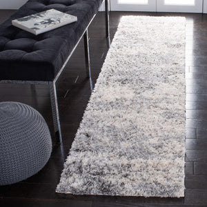 Safavieh Berber Shag 272 Power Loomed Polypropylene Shag & Flokati Rug BER272A-9