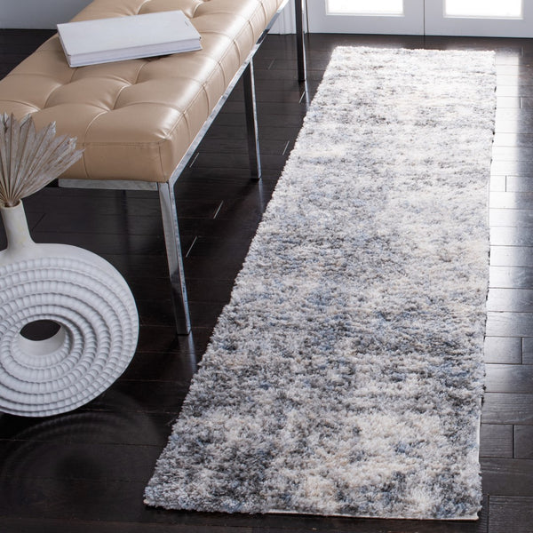 Safavieh Berber Shag 274 Power Loomed Polypropylene Shag & Flokati Rug BER274A-9
