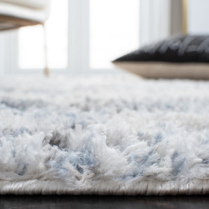 Safavieh Berber Shag 276 Power Loomed Polypropylene Shag & Flokati Rug BER276A-9