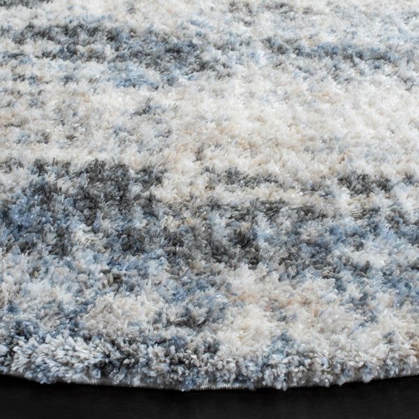 Safavieh Berber Shag 276 Power Loomed Polypropylene Shag & Flokati Rug BER276A-9