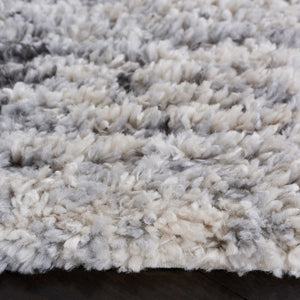 Safavieh Berber Shag 404 Power Loomed Polypropylene Pile Shag & Flokati Rug BER404F-9