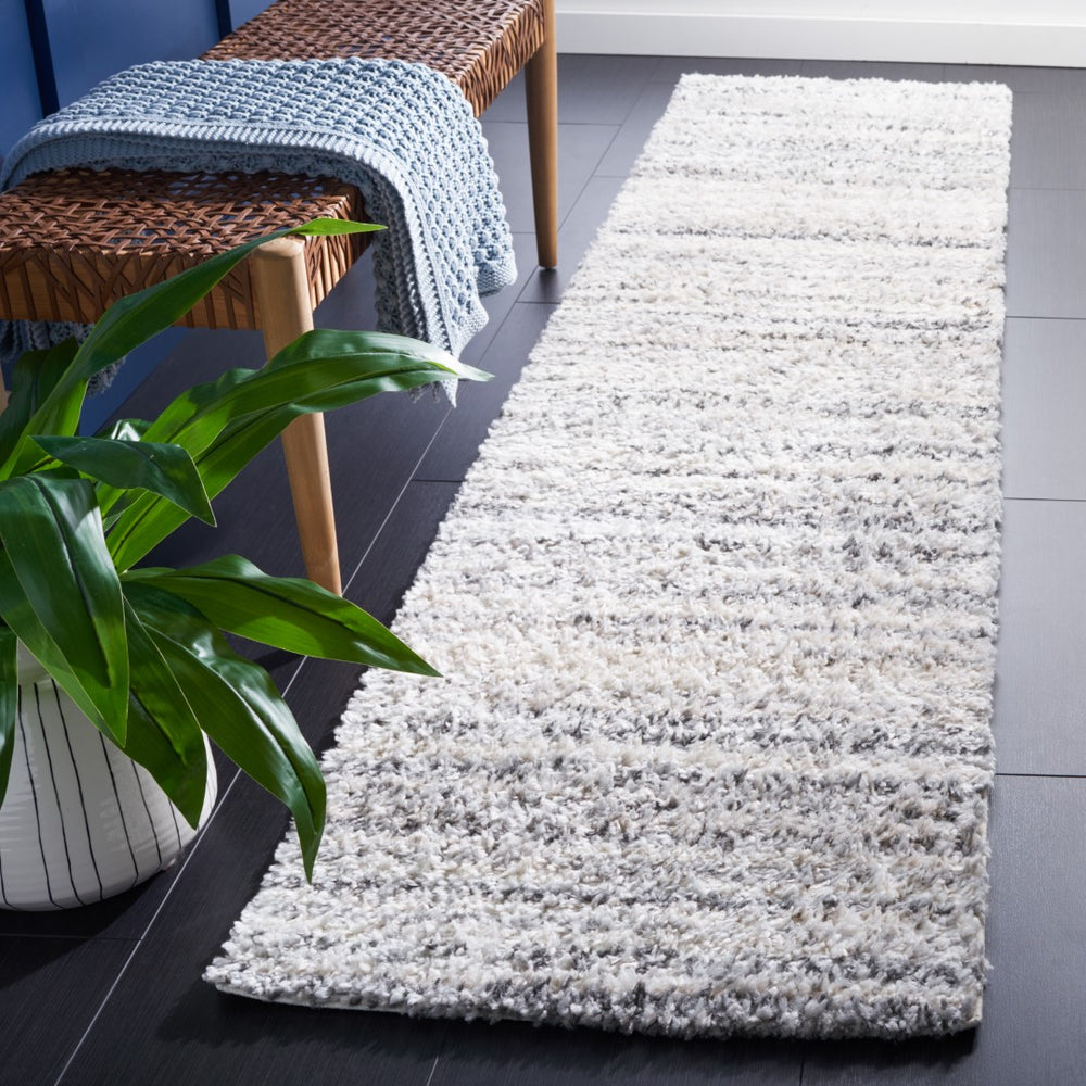 Safavieh Berber Shag 406 Power Loomed Polypropylene Pile Shag & Flokati Rug BER406F-9