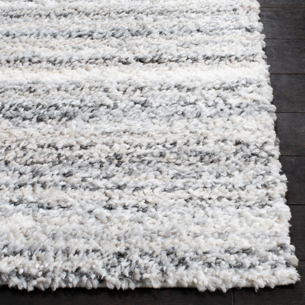 Safavieh Berber Shag 406 Power Loomed Polypropylene Pile Shag & Flokati Rug BER406F-9