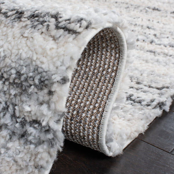 Safavieh Berber Shag 406 Power Loomed Polypropylene Pile Shag & Flokati Rug BER406F-9