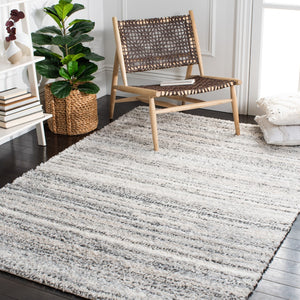 Safavieh Berber Shag 406 Power Loomed Polypropylene Pile Shag & Flokati Rug BER406F-9