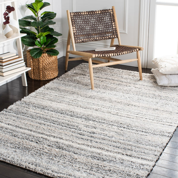 Safavieh Berber Shag 406 Power Loomed Polypropylene Pile Shag & Flokati Rug BER406F-9
