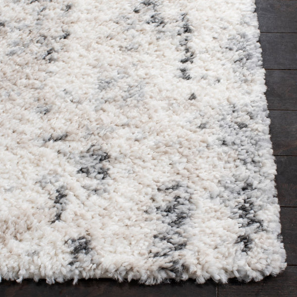 Safavieh Berber Shag 408 Power Loomed Polypropylene Pile Shag & Flokati Rug BER408A-9