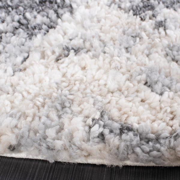 Safavieh Berber Shag 408 Power Loomed Polypropylene Pile Shag & Flokati Rug BER408A-9