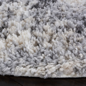 Safavieh Berber Shag 410 Power Loomed Polypropylene Pile Shag & Flokati Rug BER410F-9