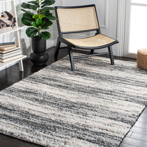 Safavieh Berber Shag 412 Power Loomed Polypropylene Pile Shag & Flokati Rug BER412H-9