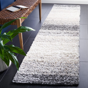 Safavieh Berber Shag 414 Power Loomed Polypropylene Pile Shag & Flokati Rug BER414F-9