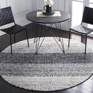 Safavieh Berber Shag 414 Power Loomed Polypropylene Pile Shag & Flokati Rug BER414F-9