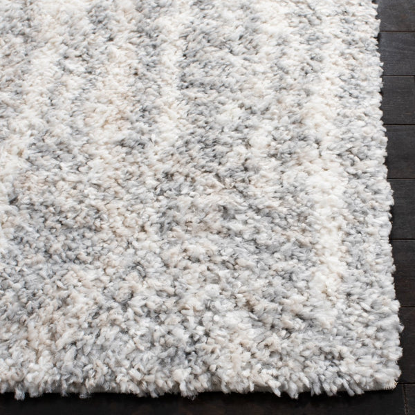Safavieh Berber Shag 416 Power Loomed Polypropylene Pile Shag & Flokati Rug BER416F-9