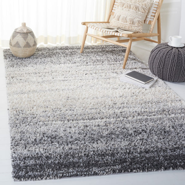 Safavieh Berber Shag 420 Power Loomed Polypropylene Pile Shag & Flokati Rug BER420F-9