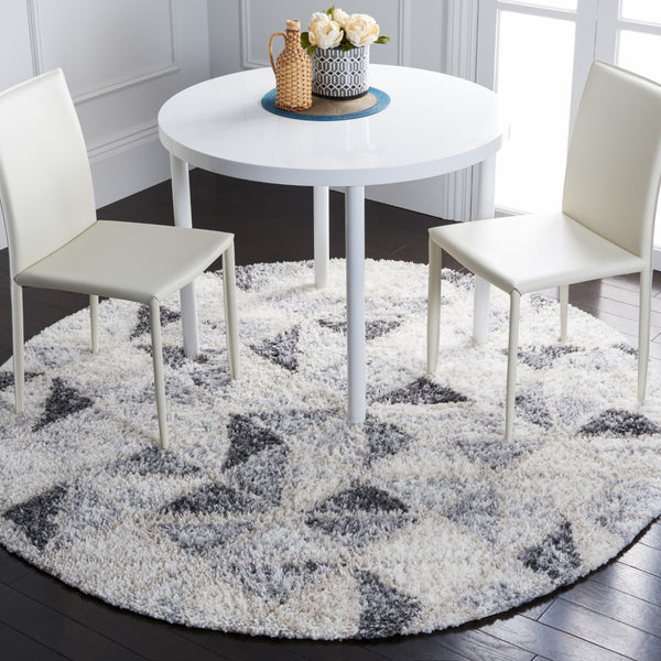 Safavieh Berber Shag 422 Power Loomed Polypropylene Pile Shag & Flokati Rug BER422F-9
