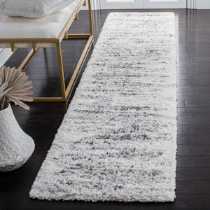 Safavieh Berber Shag 424 Power Loomed Polypropylene Pile Shag & Flokati Rug BER424A-9