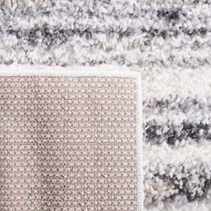 Safavieh Berber Shag 424 Power Loomed Polypropylene Pile Shag & Flokati Rug BER424A-5