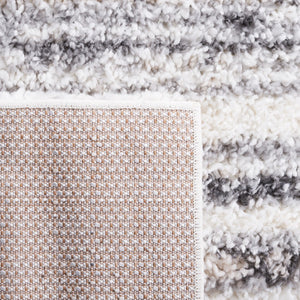 Safavieh Berber Shag 424 Power Loomed Polypropylene Pile Shag & Flokati Rug BER424A-9