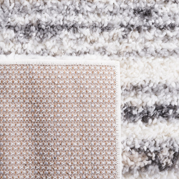 Safavieh Berber Shag 424 Power Loomed Polypropylene Pile Shag & Flokati Rug BER424A-9