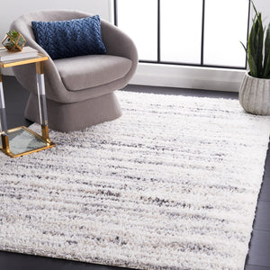 Safavieh Berber Shag 424 Power Loomed Polypropylene Pile Shag & Flokati Rug BER424A-9