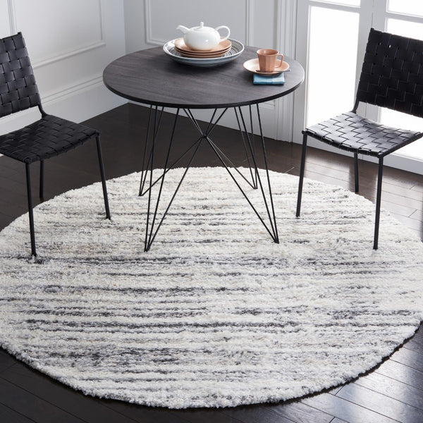 Safavieh Berber Shag 424 Power Loomed Polypropylene Pile Shag & Flokati Rug BER424A-9