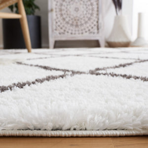 Safavieh Berber Shag 522 Flat Weave Polyester Shag - Contemporary Rug BER522F-5