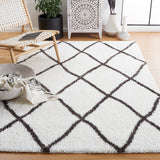 Safavieh Berber Shag 522 Flat Weave Polyester Shag - Contemporary Rug BER522F-5