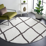 Safavieh Berber Shag 522 Flat Weave Polyester Shag - Contemporary Rug BER522F-7R