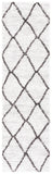 Safavieh Berber Shag 526 Flat Weave Polyester Shag - Contemporary Rug BER526F-9