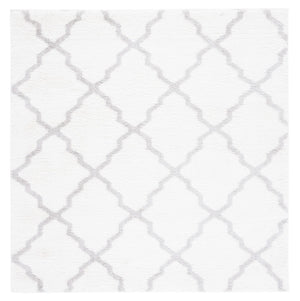 Safavieh Berber Shag 537 Flat Weave Polyester Shag - Contemporary Rug BER537F-7SQ