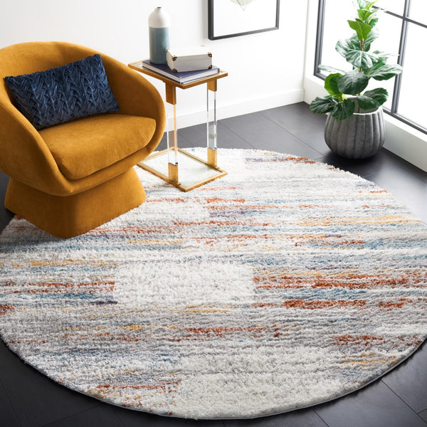 Safavieh Berber Shag 541 Flat Weave Polyester Shag - Contemporary Rug BER541A-9