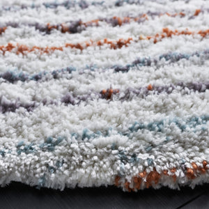 Safavieh Berber Shag 545 Flat Weave Polyester Shag - Contemporary Rug BER545A-9