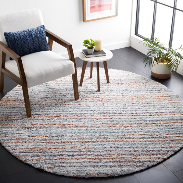 Safavieh Berber Shag 545 Flat Weave Polyester Shag - Contemporary Rug BER545A-9