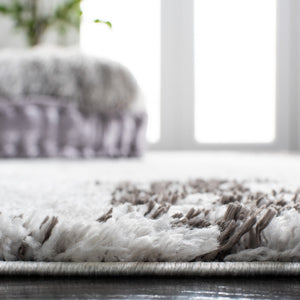 Safavieh Berber Shag 555 Flat Weave Polyester Shag - Contemporary Rug BER555F-5