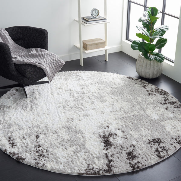 Safavieh Berber Shag 555 Flat Weave Polyester Shag - Contemporary Rug BER555F-7R