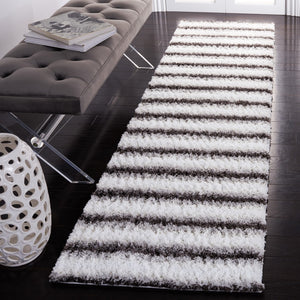 Safavieh Berber Shag 557 Flat Weave Polyester Shag - Contemporary Rug BER557F-9