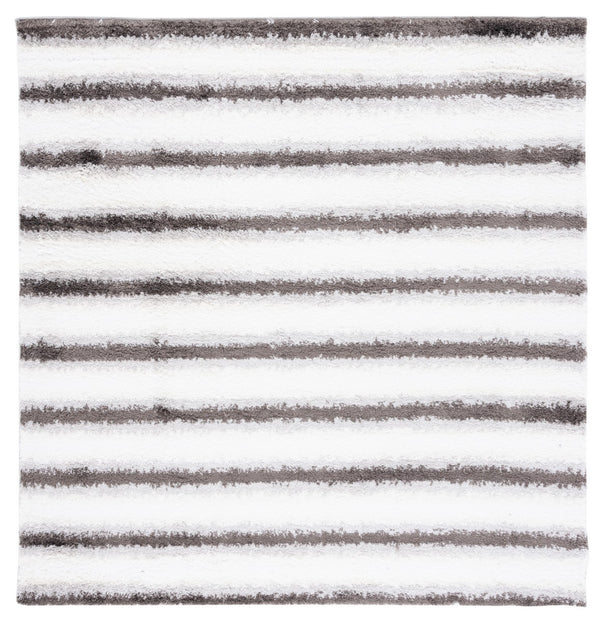 Safavieh Berber Shag 557 Flat Weave Polyester Shag - Contemporary Rug BER557F-7SQ