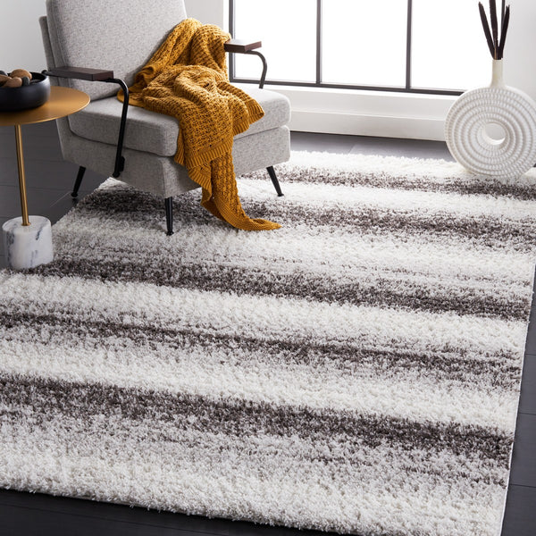 Safavieh Berber Shag 561 Flat Weave Polyester Shag - Contemporary Rug BER561F-5